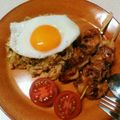 ざらり's cooksnap of when they made はなびし草のインドネシア料理ナシゴレン.