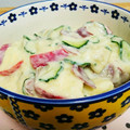 ☆yamanou★'s cooksnap of when they made ヨーグルトで★さつまいもとりんごのサラダ.