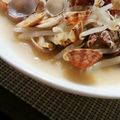 クック4DVQXZ☆'s cooksnap of when they made もやし＆しめじとあさりの酒蒸し.