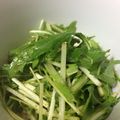 saorin201's cooksnap of when they made かんたん！水菜のナムル.