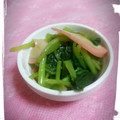 koushin115's cooksnap of when they made ☆簡単♪かまぼこと三つ葉のわさび醤油和え.