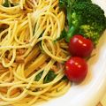 ♪さっちょん♪'s cooksnap of when they made 簡単！水菜とツナのパスタ☆.