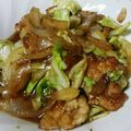苺豚♪'s cooksnap of when they made 豚肉と玉ねぎキャベツの照り炒め.