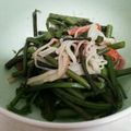 プリシラ♪'s cooksnap of when they made 蕨とカニカマのポン酢和え.