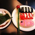 norhar616's cooksnap of when they made こどもの日☆スティックオイル鯉おにぎり。.