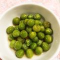 ミホノ２０２'s cooksnap of when they made 優しい味のグリーンピース煮豆.