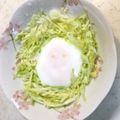さらあお's cooksnap of when they made レンジでチン！卵とキャベツでココット風.