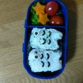 くぅくぅママ's cooksnap of when they made こどもの日に♪こいのぼり君＊キャラ弁.