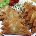 kotagon's cooksnap of when they made こどもの日に兜の春巻き♪お弁当にも♪.