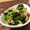 やきいもぐおー's cooksnap of when they made ほうれん草としめじの梅肉ツナ和え.