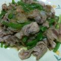 （すみれ）'s cooksnap of when they made 豚肉とピーマンのゴマ味噌炒め.