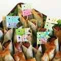 es⭐i's cooksnap of when they made 餃子の皮de節約チーズスティック.