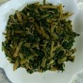 ビビとさっちん's cooksnap of when they made セロリの葉のきんぴら.