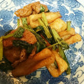fukudoru's cooksnap of when they made ちくわと油揚げと小松菜の煮物.
