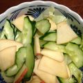 ちゃぎー's cooksnap of when they made リンゴと胡瓜のサラダ　超簡単.