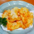 にゃんこもち商店's cooksnap of when they made シュウマイ折り紙☆かぶと揚げ♪.