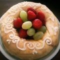 jnk♡t's cooksnap of when they made クレープで☆イチゴのババロアケーキ.