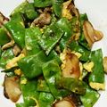 tidagon's cooksnap of when they made キクラゲとインゲンと卵の炒めもの.