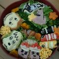 クックFFHH55☆'s cooksnap of when they made 海苔アート キャラ弁 ひつじのショーン.