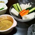 雨好き's cooksnap of when they made きゅうり、セロリなど★味噌マヨディップ.
