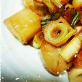 Ｈarumix's cooksnap of when they made ヘルシー♪こんにゃくとネギの照り焼き♡.