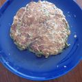 loupgarou's cooksnap of when they made 春菊のお好み焼き.