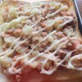 わにねこ's cooksnap of when they made 食パンアレンジ・明太子＆ポテト.