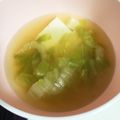 ♪kanapon♪'s cooksnap of when they made 優しい味 白菜とお豆腐のスープ.