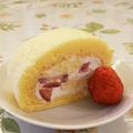 kotone1129's cooksnap of when they made ふんわりしっとり＊ロールケーキ.
