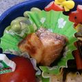 白くて丸くて甘いの's cooksnap of when they made お刺身残りリメイク！お弁当に！.
