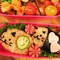 すみれの's cooksnap of when they made ✿キャラ弁♡たわら猫✿.