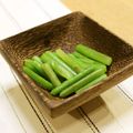 ガメコ's cooksnap of when they made 山菜・あいこ（ミヤマイラクサ）のお浸し.