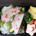 ハムマロ's cooksnap of when they made 簡単☆かまぼこうさぎ.