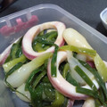 せっちょって。's cooksnap of when they made わけぎとイカのからし酢みそ和え(ぬた).