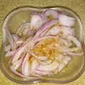 ｓｉｏ's cooksnap of when they made 紫玉ねぎのポン酢かけサラダ.
