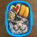 きらきらみづき's cooksnap of when they made 妖怪ウォッチ☆ワルニャンのキャラ弁.