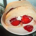 mimiko10's cooksnap of when they made ほわほわ☆天使のロールケーキ♪.