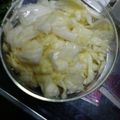 abu-cobu's cooksnap of when they made 食べだしたらとまらないキャベツの浅漬け.