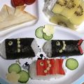 QumQum's cooksnap of when they made こどもの日♪泳げ！こいのぼりおにぎり.