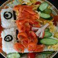 みほほ☆'s cooksnap of when they made こどもの日★に鯉のぼり寿司<・)))><.