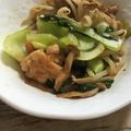 ヨウコ牛's cooksnap of when they made 豚とチンゲン菜のオイ炒め.