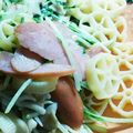 ましち's cooksnap of when they made ベーコンと水菜のパスタ.