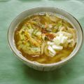 *ひろみ*'s cooksnap of when they made おひとりさま♪小松菜入りのかきたまうどん.