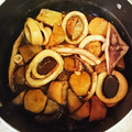 まろしま's cooksnap of when they made 里芋といかの柔らか煮♡レンチンで簡単に♪.