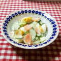 ねっちゃんっ's cooksnap of when they made きゅうりと人参とゆで卵のサラダ.