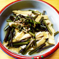 halulun3's cooksnap of when they made 基本の和食40　わらびと油揚げの煮物.
