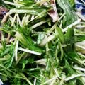 クック4RNV00☆'s cooksnap of when they made 鰹のタタキと水菜のガーリックマヨポン.