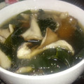 アスカチャチャ's cooksnap of when they made わかめと舞茸のスープ.