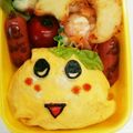 ことかなる's cooksnap of when they made 簡単！フナッシー☆キャラ弁・オムライス.