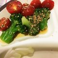 peanut32m's cooksnap of when they made ブロッコリーとトマトのゴマたっぷりサラダ.